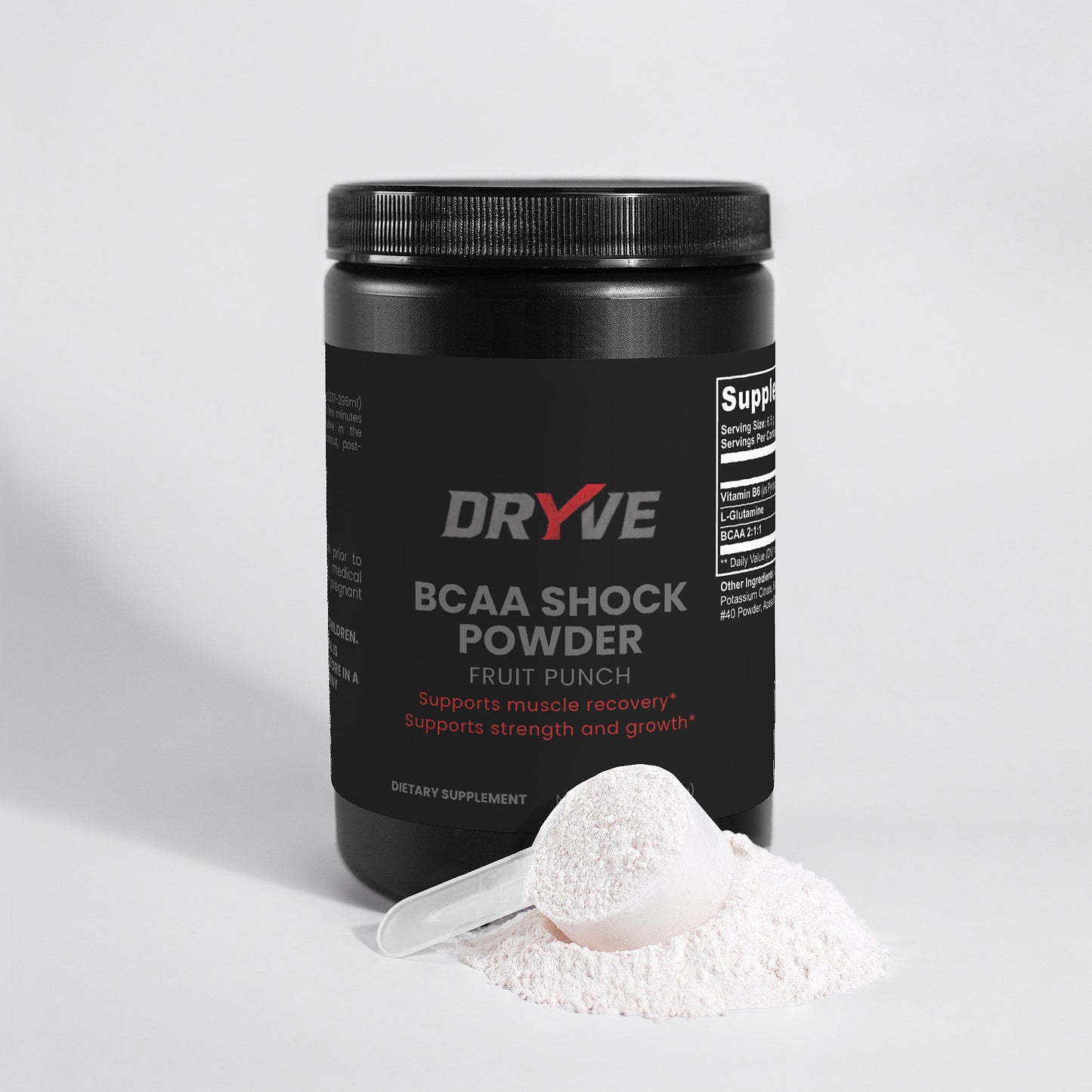 DRYVE BCAA Shock Powder (Fruit Punch)