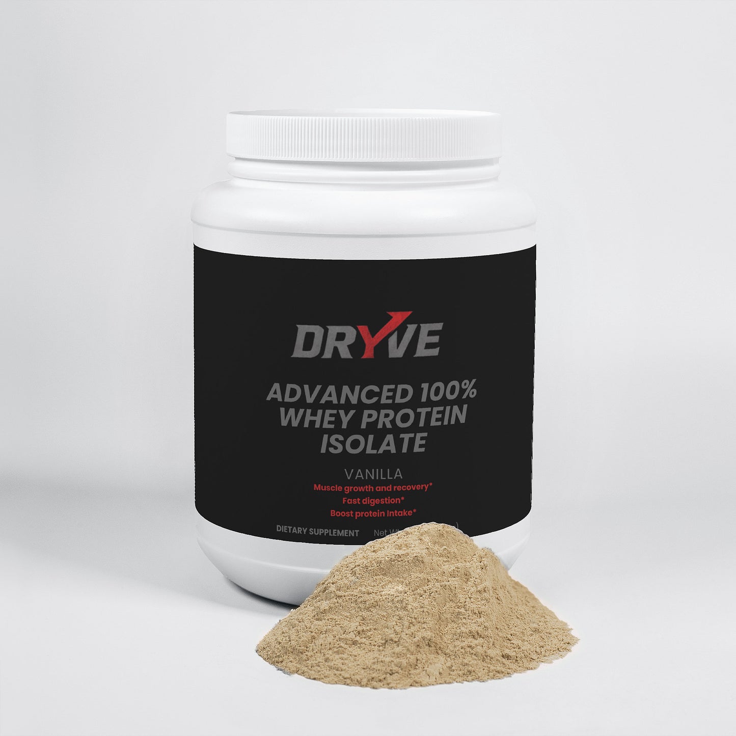 DRYVE Advanced 100% Whey Protein Isolate (Vanilla)