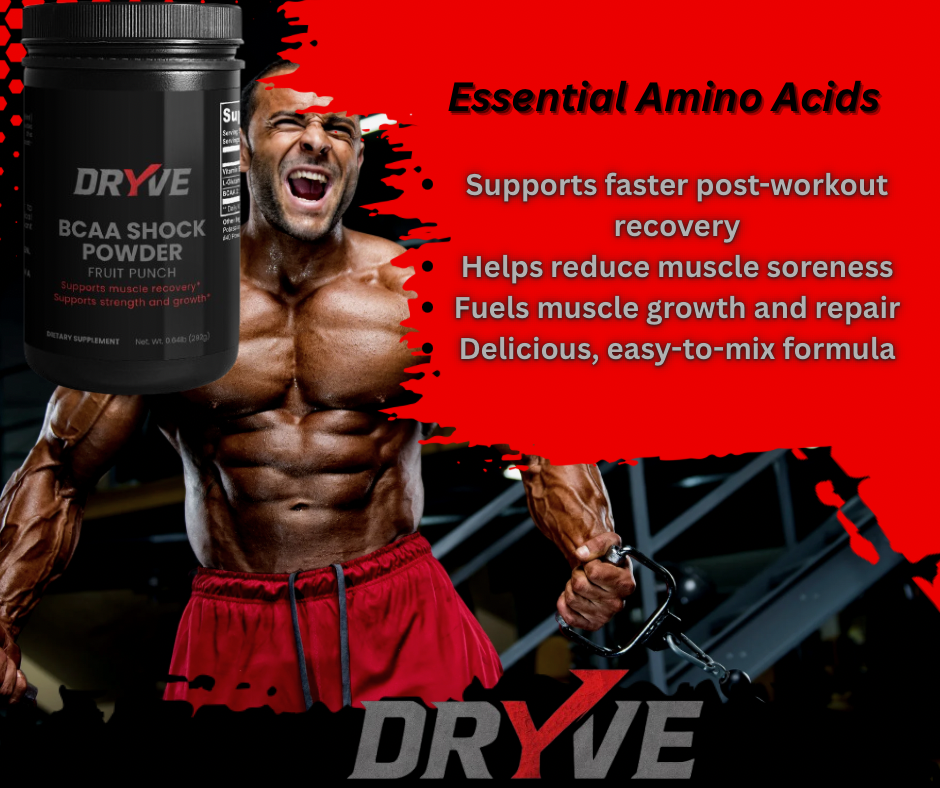 DRYVE BCAA Shock Powder (Fruit Punch)