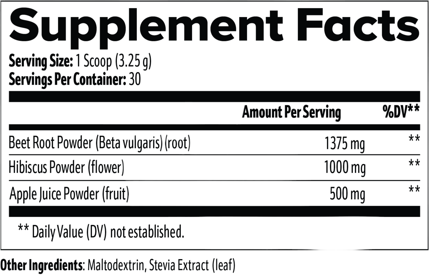 DRYVE Beetroot Powder