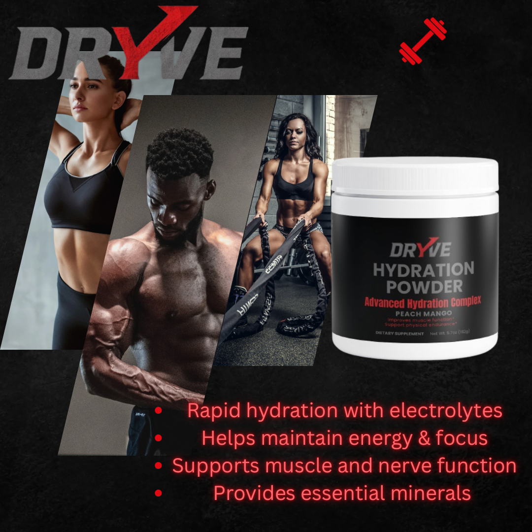 DRYVE Hydration Powder (Peach Mango)