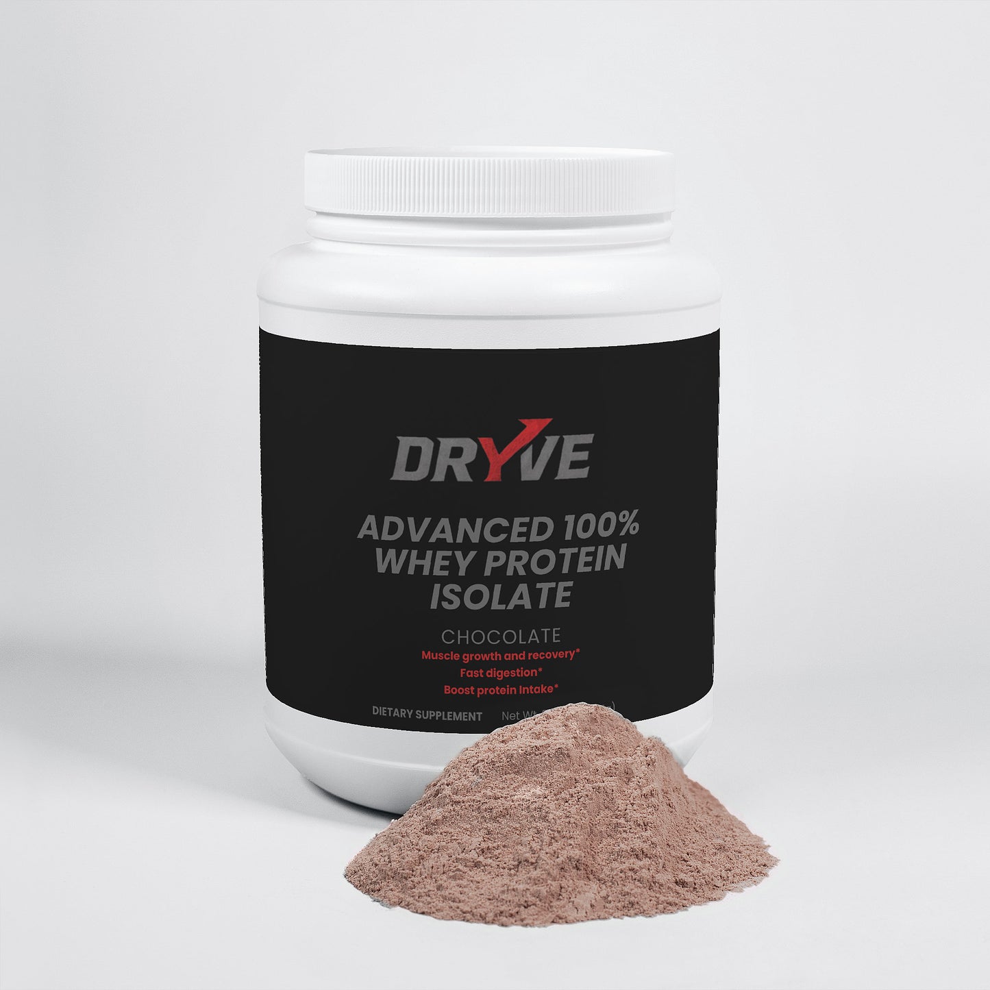DRYVE Advanced 100% Whey Protein Isolate (Chocolate)