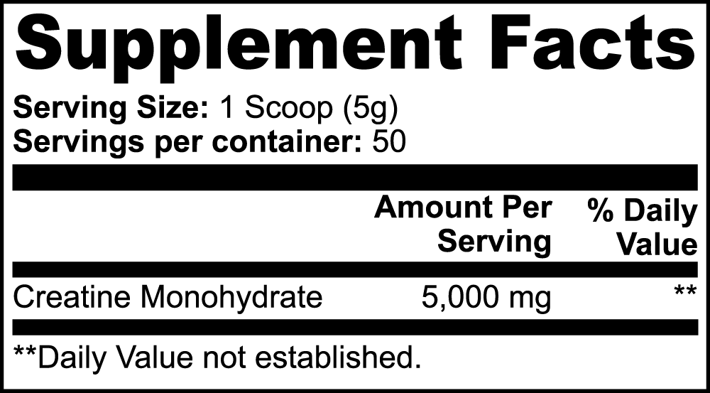 DRYVE Creatine Monohydrate