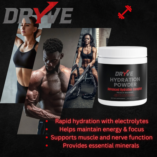 DRYVE Hydration Powder (Peach Mango)